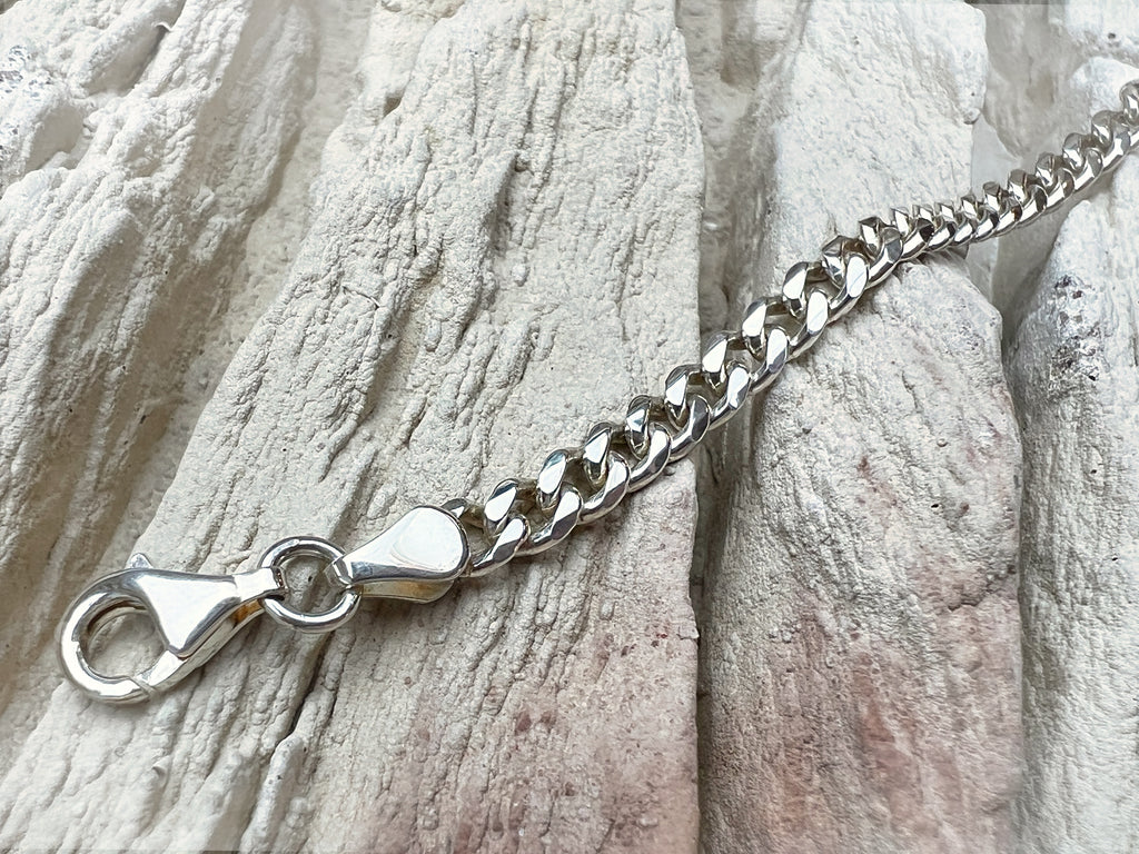 ID-Armband / Namensarmband - 925 Sterling Silber - ca. 21 cm - unisex