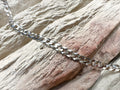 Massive Panzerkette aus 925er Sterling Silber – 70 cm | 4 mm