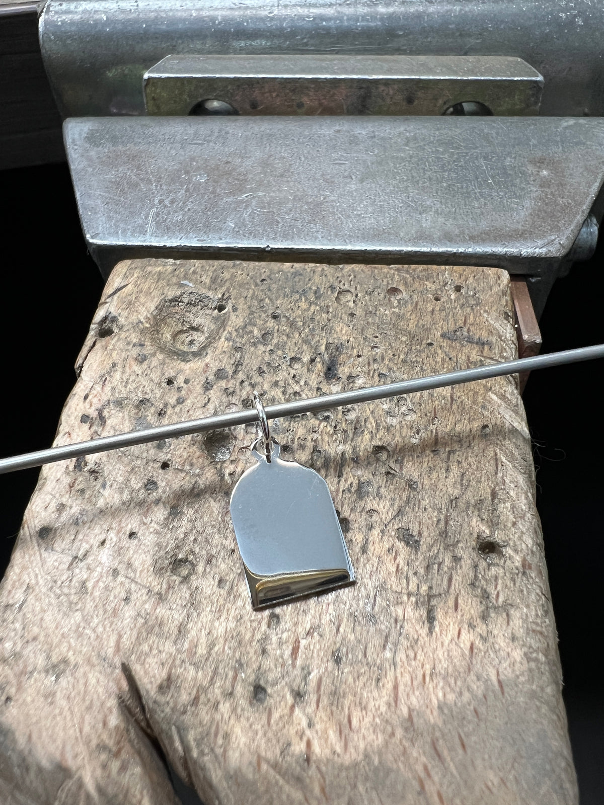 925 Sterling Silber Doppeltanhänger Himmlischer Schutz | Gravur | unisex