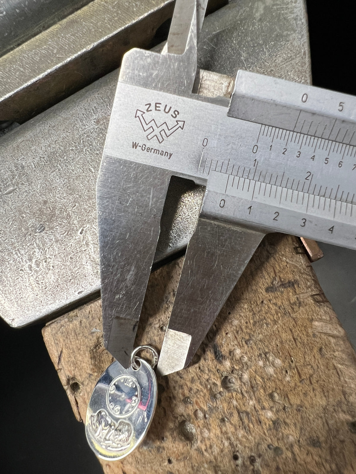 925 Sterling Silber Doppeltanhänger Geburtsmoment | Gravur | unisex