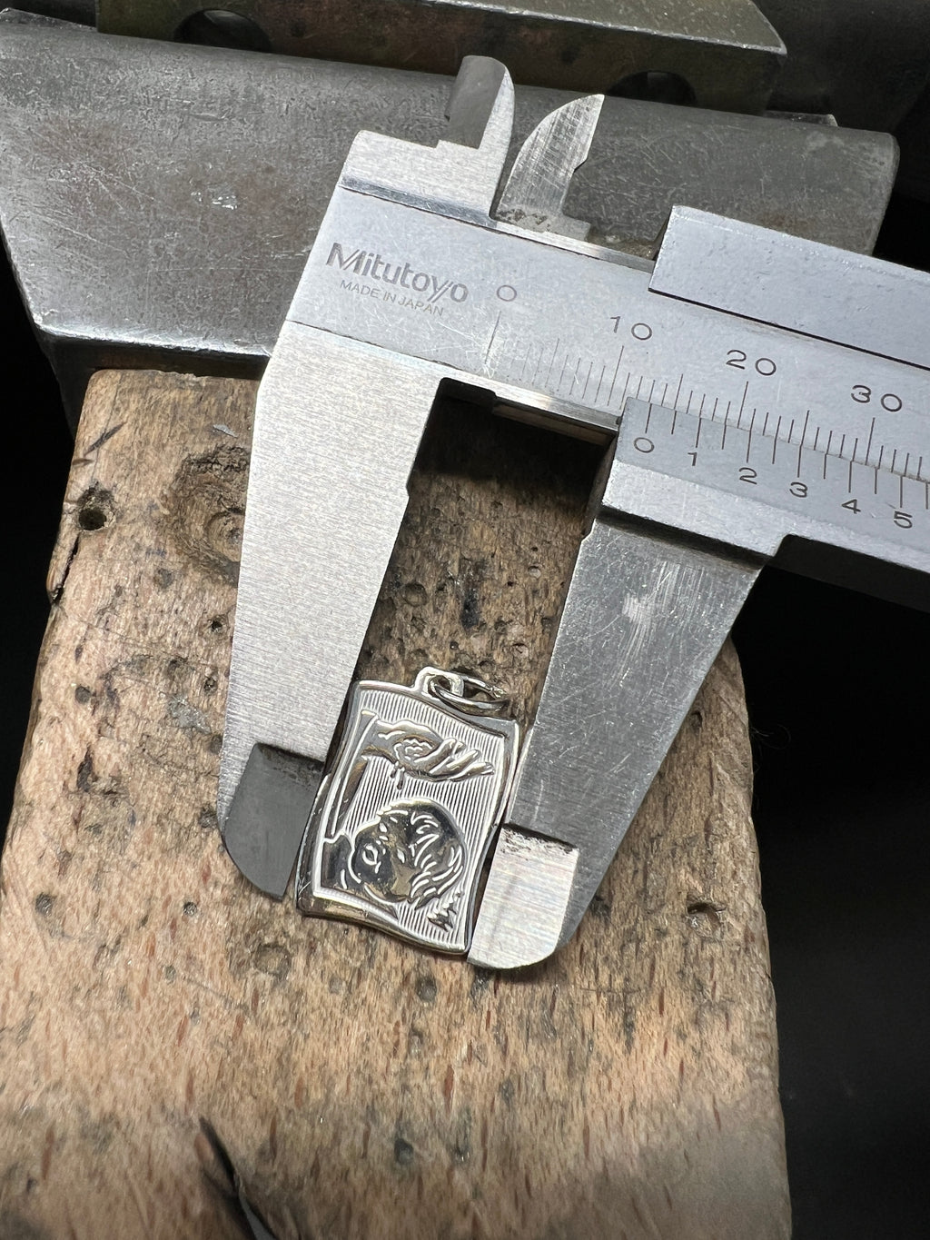 Taufmoment 925 Sterling Silber Doppeltanhänger · Gravur · unisex