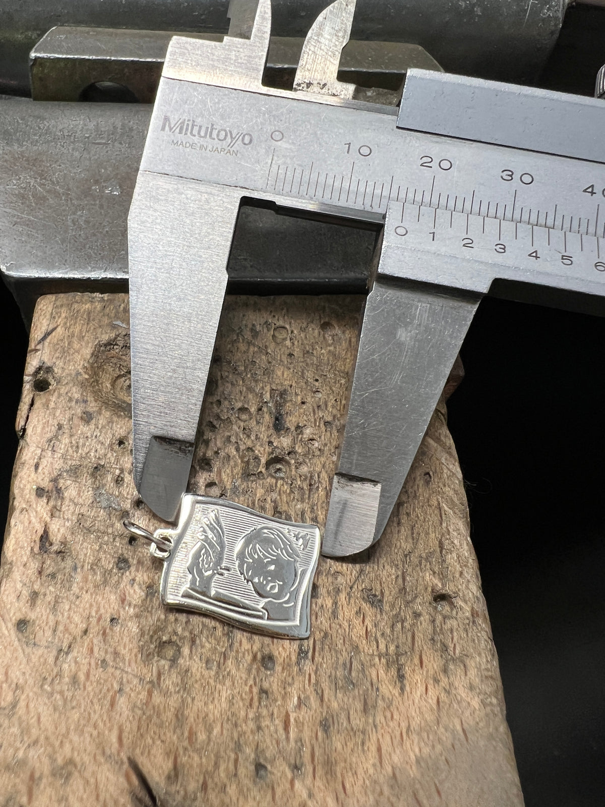 Taufmoment 925 Sterling Silber Doppeltanhänger · Gravur · unisex