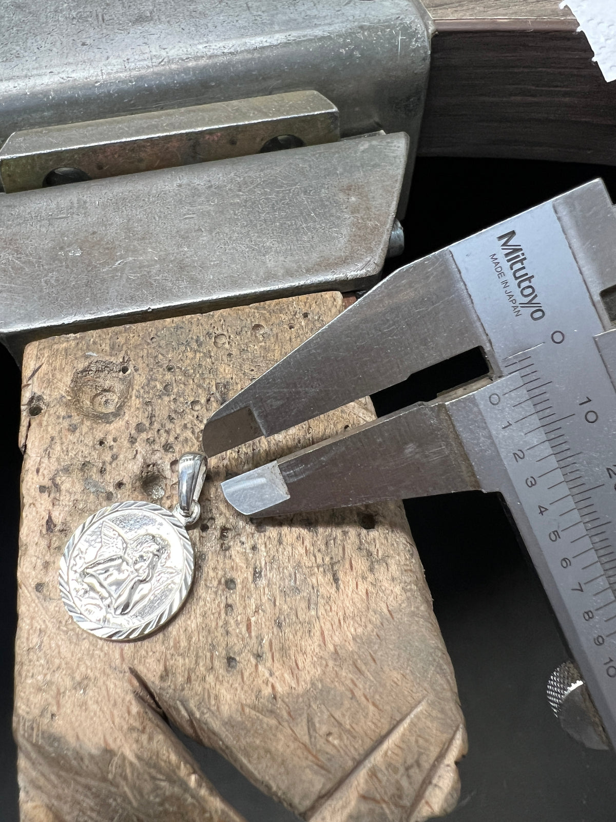 925 Sterling Silber Doppeltanhänger Schutzengel | Gravur | unisex
