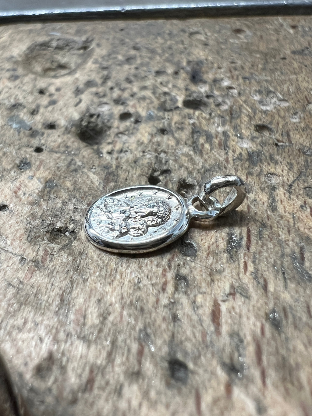 925 Sterling Silber Doppeltanhänger Maienmoment | Gravur | unisex