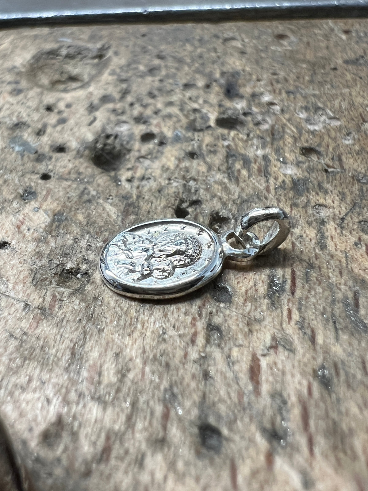 925 Sterling Silber Doppeltanhänger Maienmoment | Gravur | unisex
