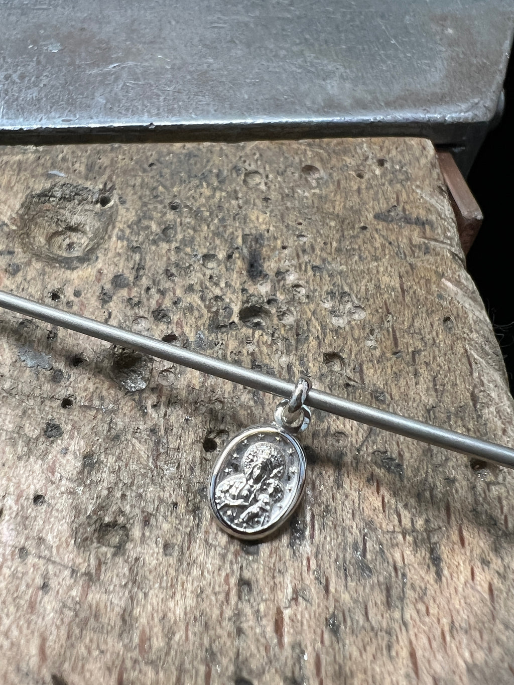 925 Sterling Silber Doppeltanhänger Maienmoment | Gravur | unisex