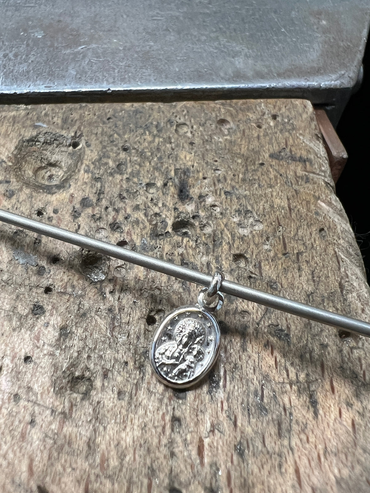 925 Sterling Silber Doppeltanhänger Maienmoment | Gravur | unisex