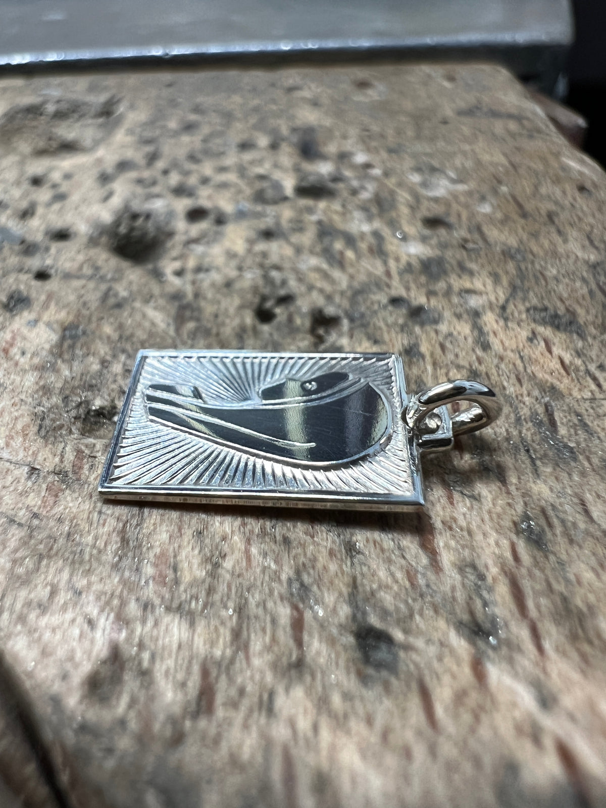 925 Sterling Silber Doppeltanhänger Madonna | Gravur | unisex