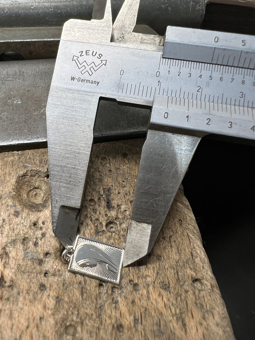 925 Sterling Silber Doppeltanhänger Madonna | Gravur | unisex