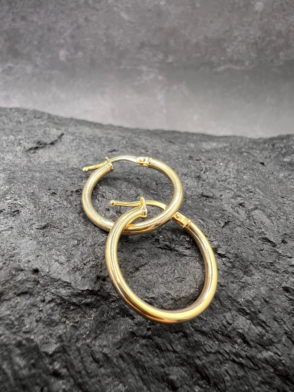 Ohrringe "Creole Klassik" · 585 Gold · Gelbgold · unisex