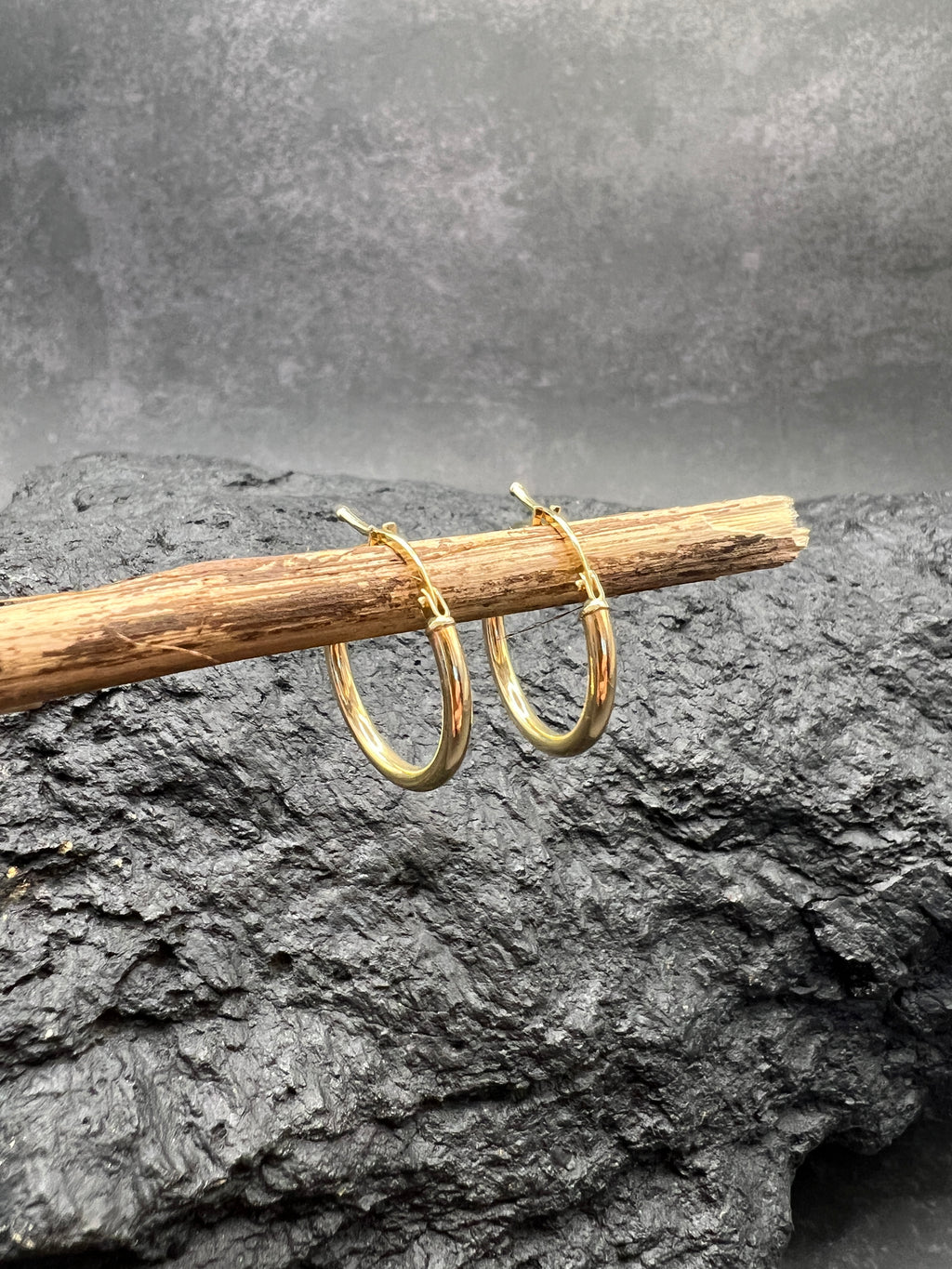 Ohrringe "Creole Klassik" · 585 Gold · Gelbgold · unisex
