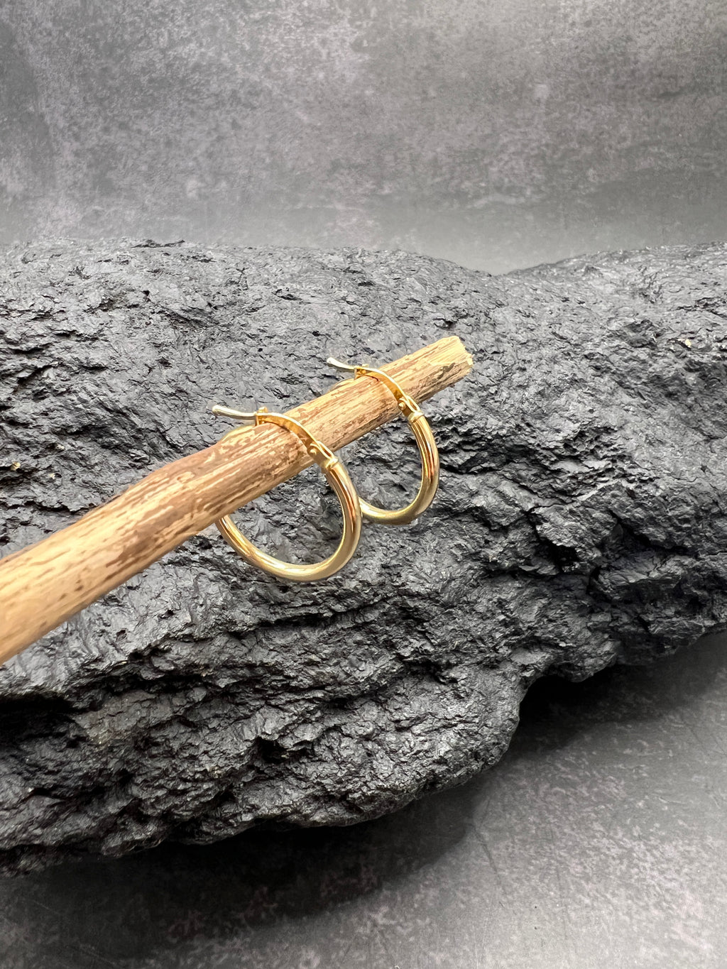 Ohrringe "Creole Klassik" · 585 Gold · Gelbgold · unisex