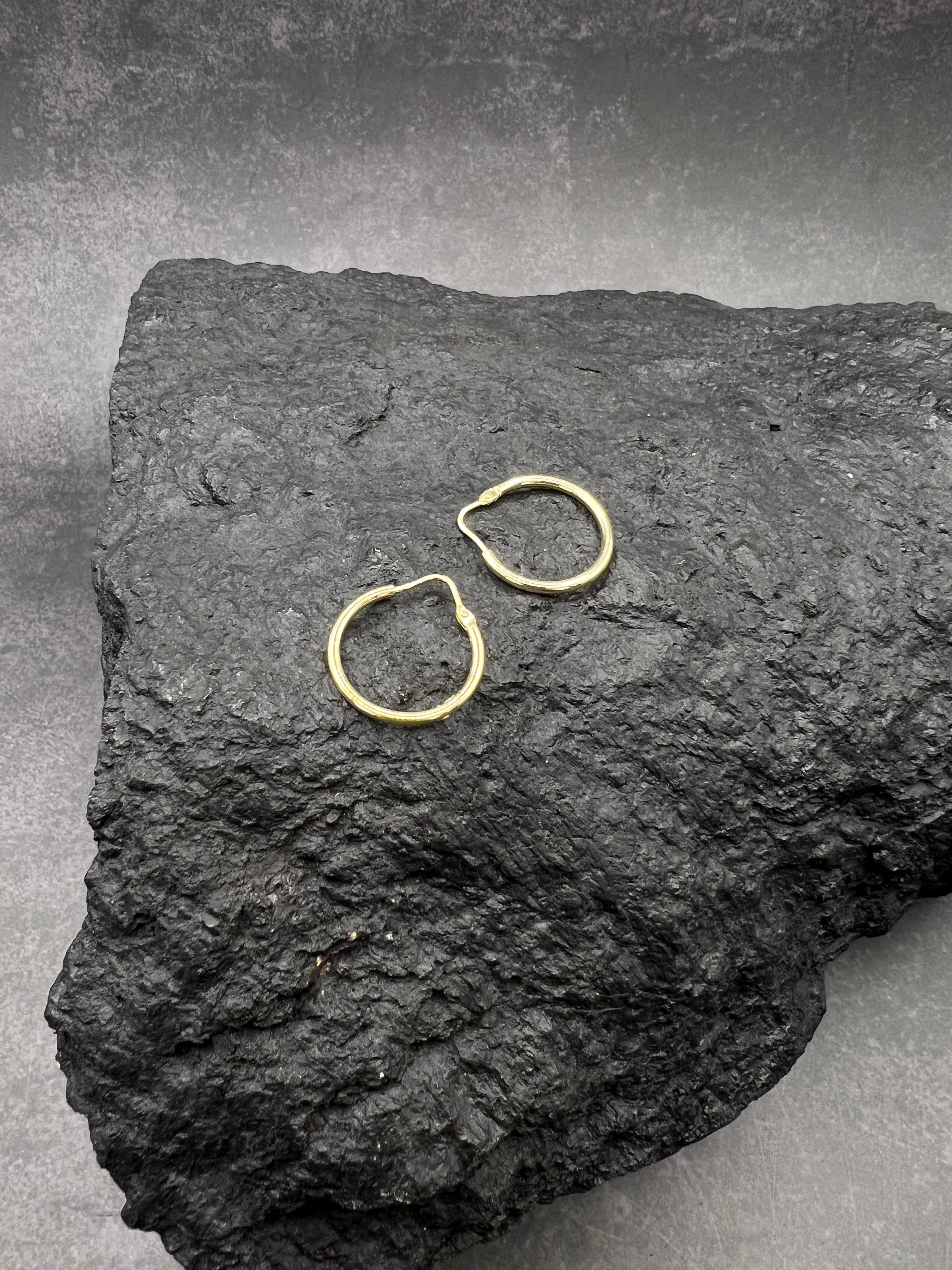 Ohrringe "Creolen Klassik" · 585 Gold · Gelbgold · unisex