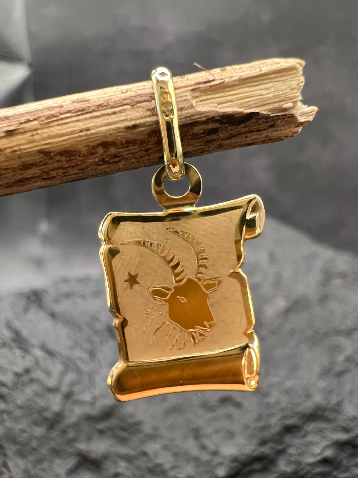 Kollektion Sternzeichen-Anhänger • 585 Gelbgold • Unisex