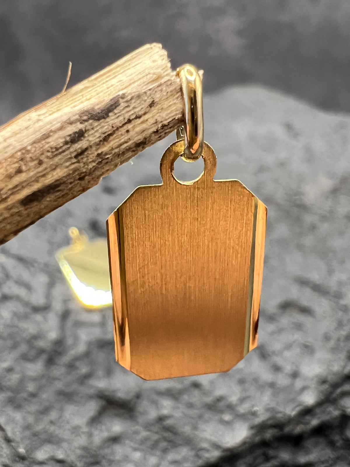 Gravurplatten-Kollektion · Sternzeichen · 585 Gelbgold • Unisex