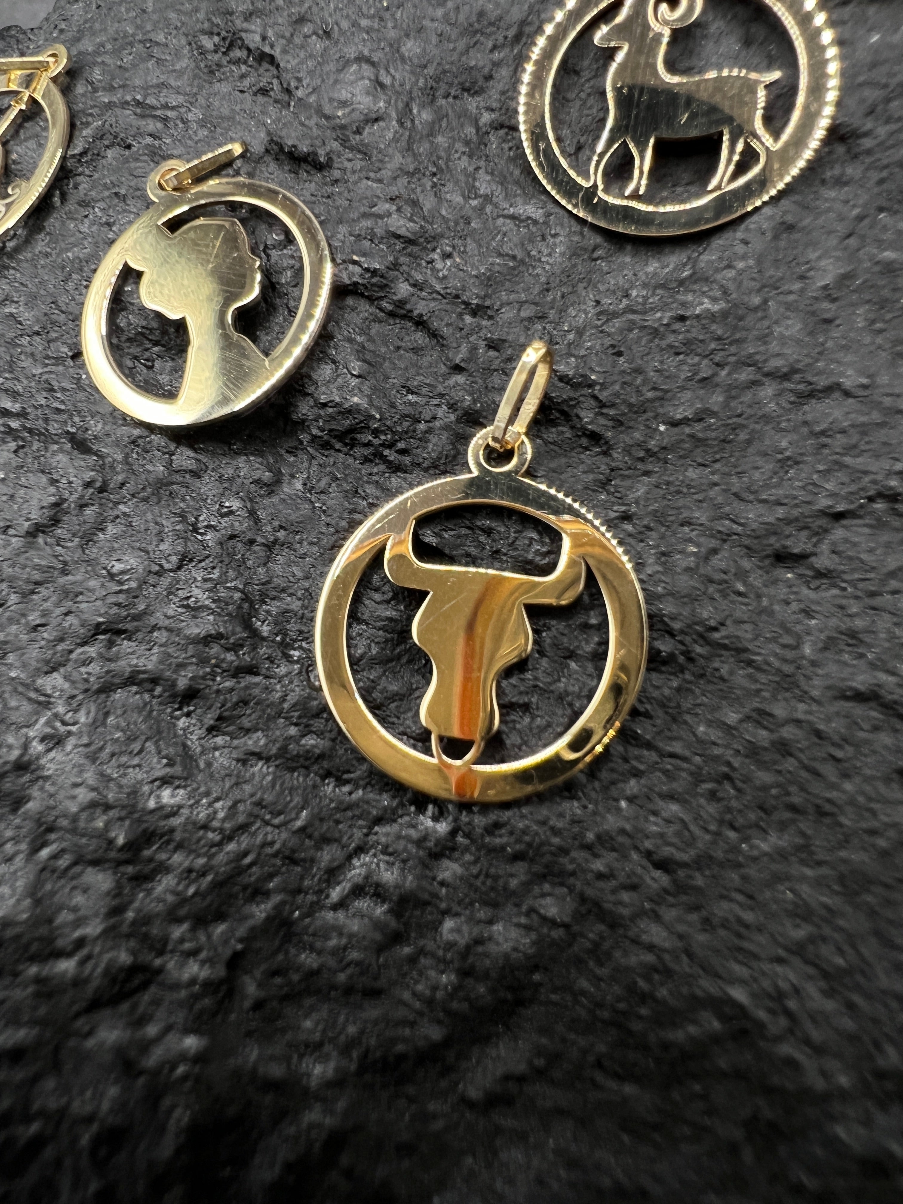 Kollektion Sternzeichen-Anhänger • 585 Gelbgold • Unisex