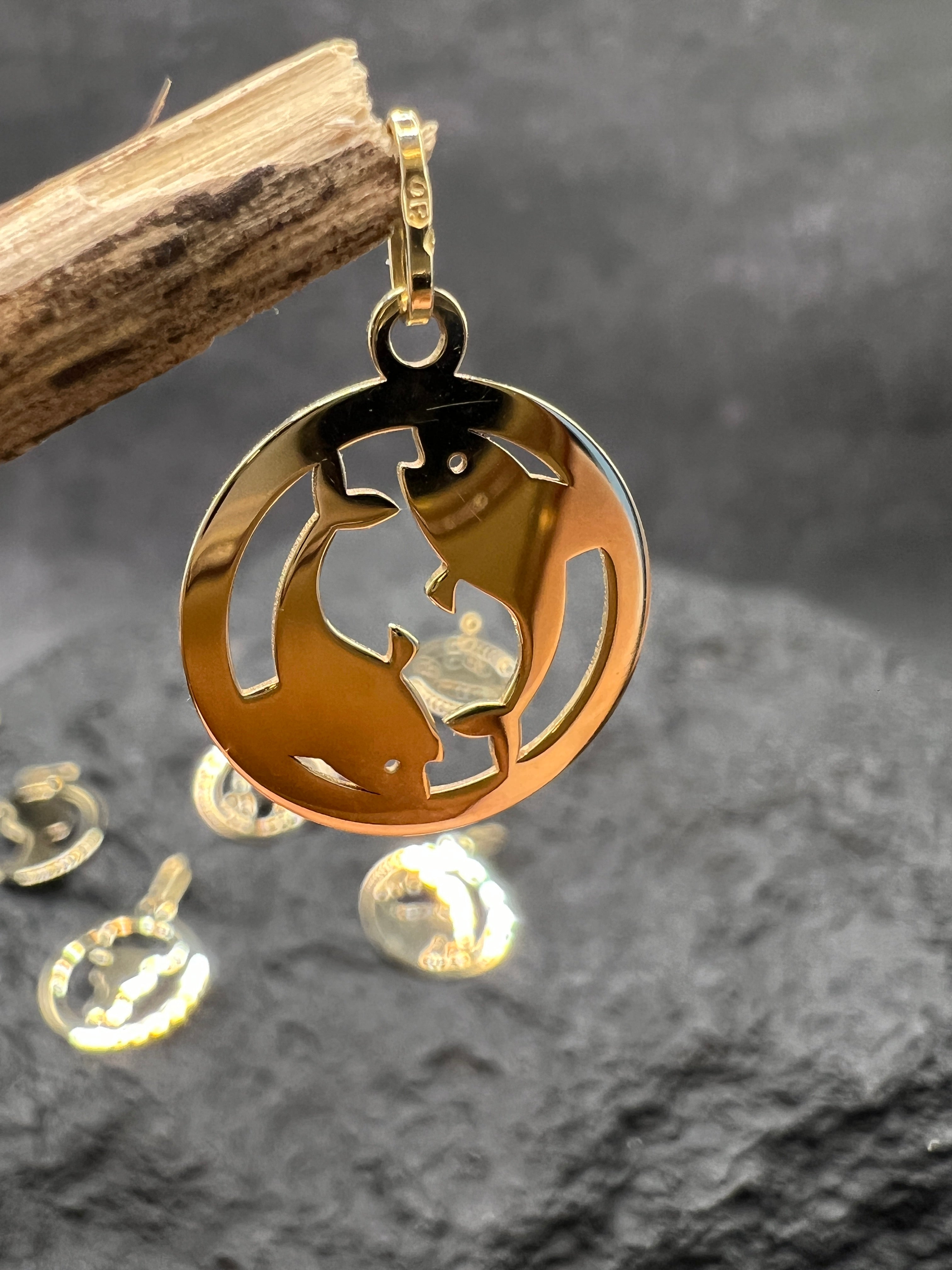 Kollektion Sternzeichen-Anhänger • 585 Gelbgold • Unisex