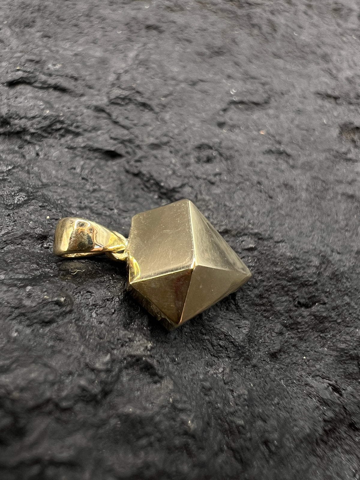Anhänger · Diamant · 585 Gold · Gelbgold · personalisierbar  ·Unisex