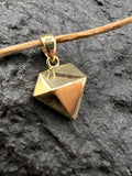 Anhänger · Diamant · 585 Gold · Gelbgold · personalisierbar  ·Unisex