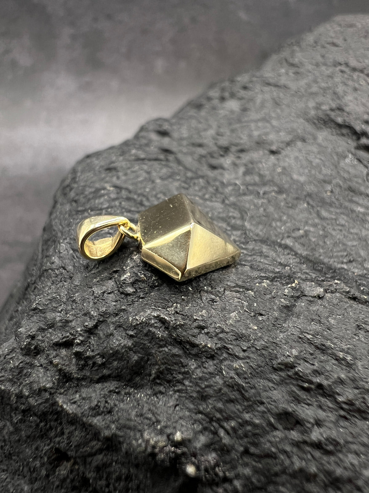 Anhänger · Diamant · 585 Gold · Gelbgold · personalisierbar  ·Unisex