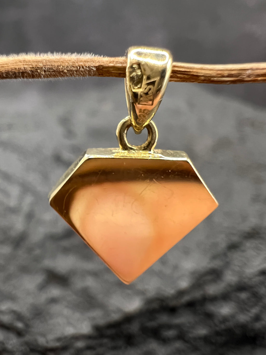 Anhänger · Diamant · 585 Gold · Gelbgold · personalisierbar  ·Unisex