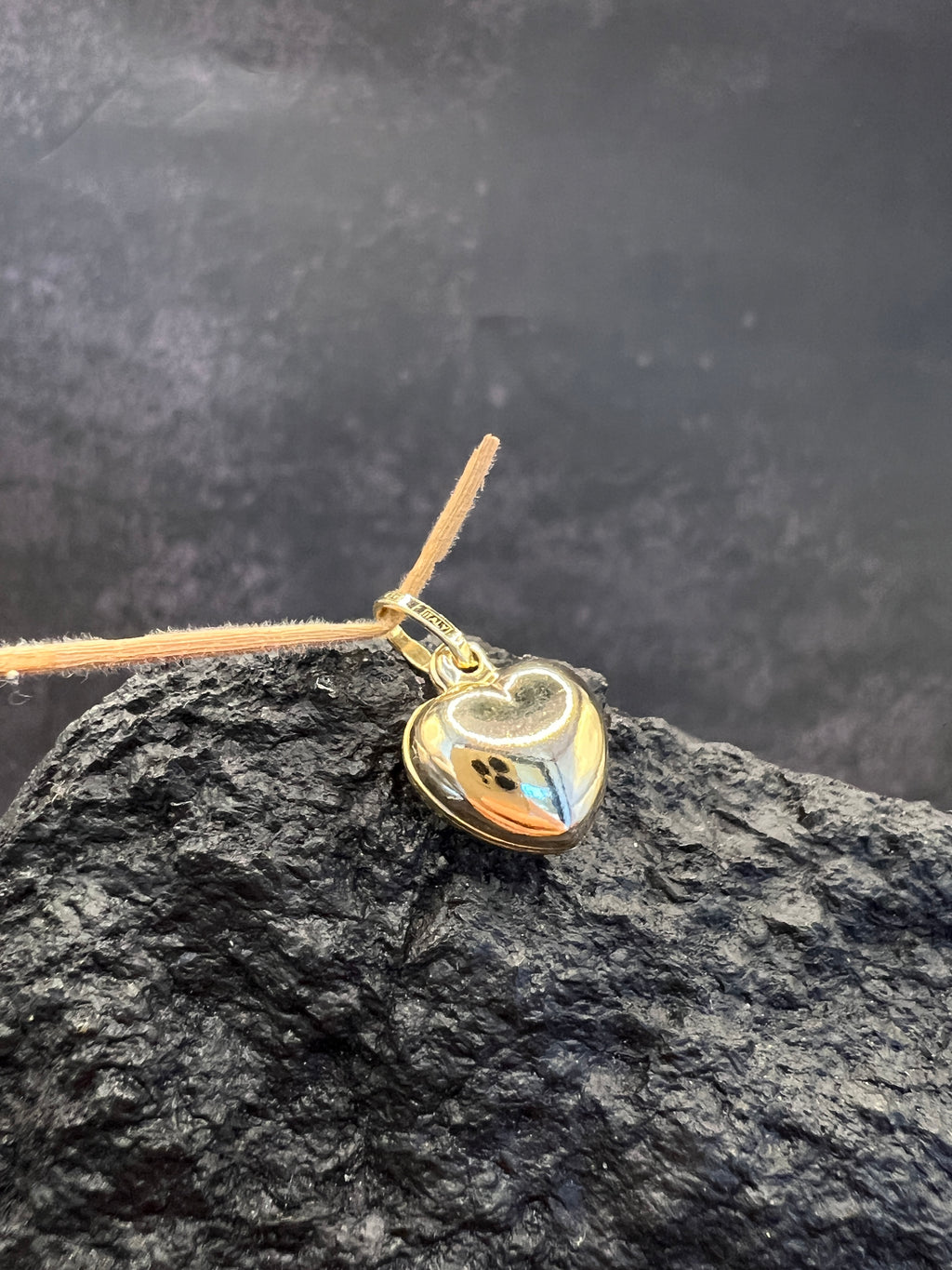 Herzglanz · 585 Gold Anhänger · Gelbgold · Herz
