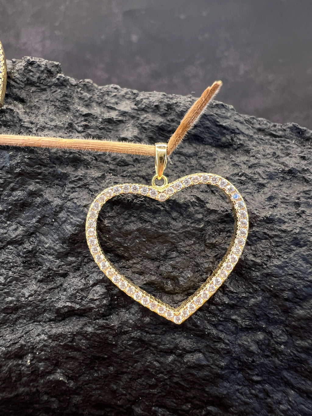 585 Gold · Herz-Kollektion · wendbare Herzen · Zirkonia