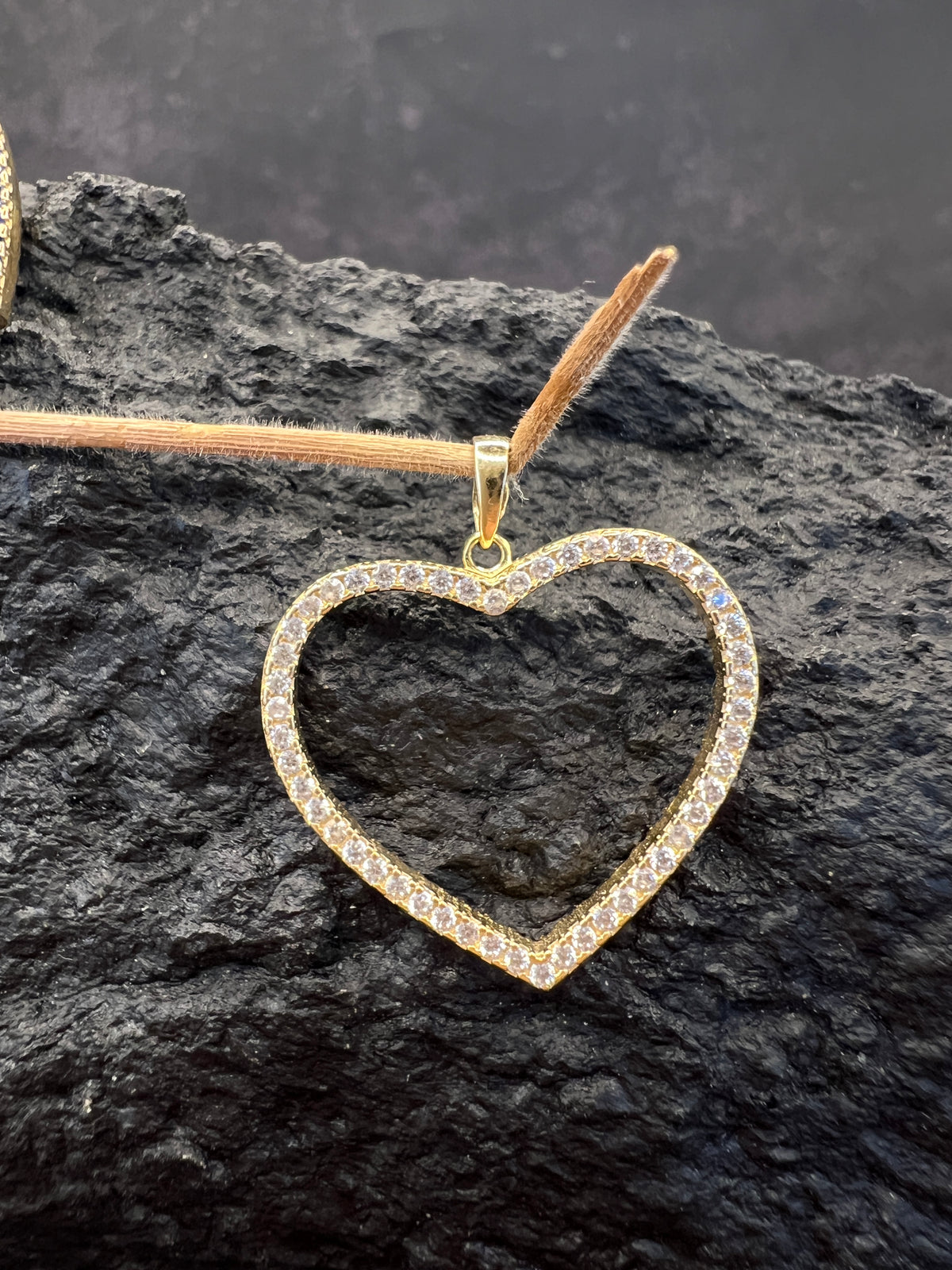 585 Gold · Herz-Kollektion · wendbare Herzen · Zirkonia