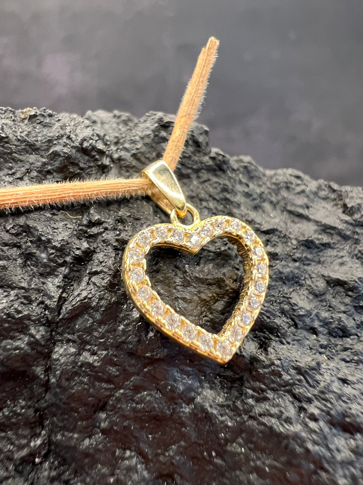 585 Gold · Herz-Kollektion · wendbare Herzen · Zirkonia