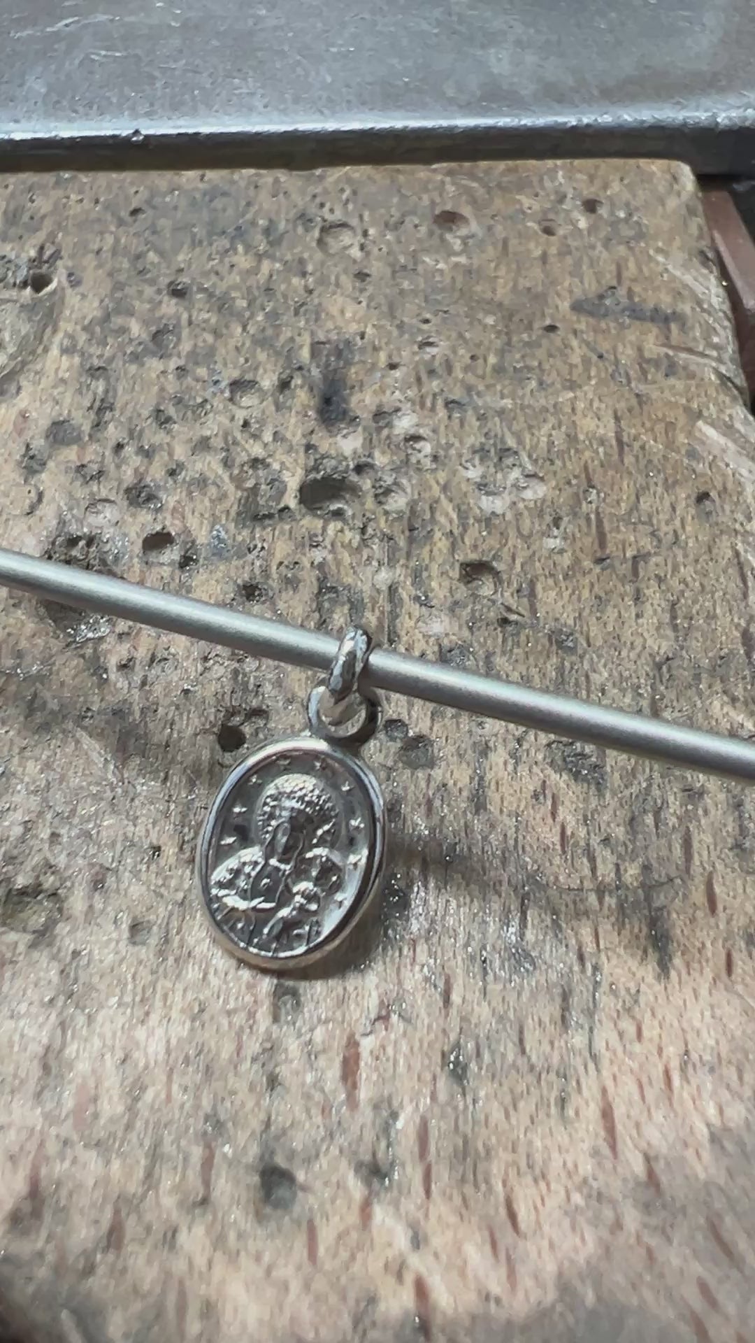 925 Sterling Silber Doppeltanhänger Maienmoment | Gravur | unisex