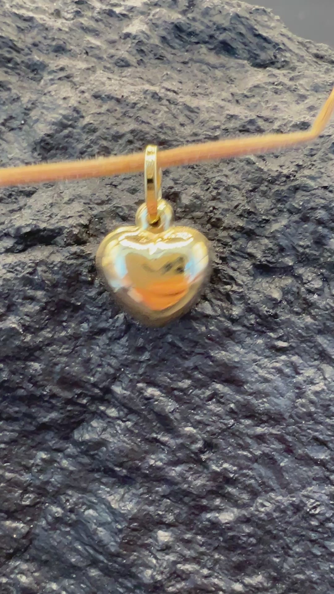 Herzglanz · 585 Gold Anhänger · Gelbgold · Herz