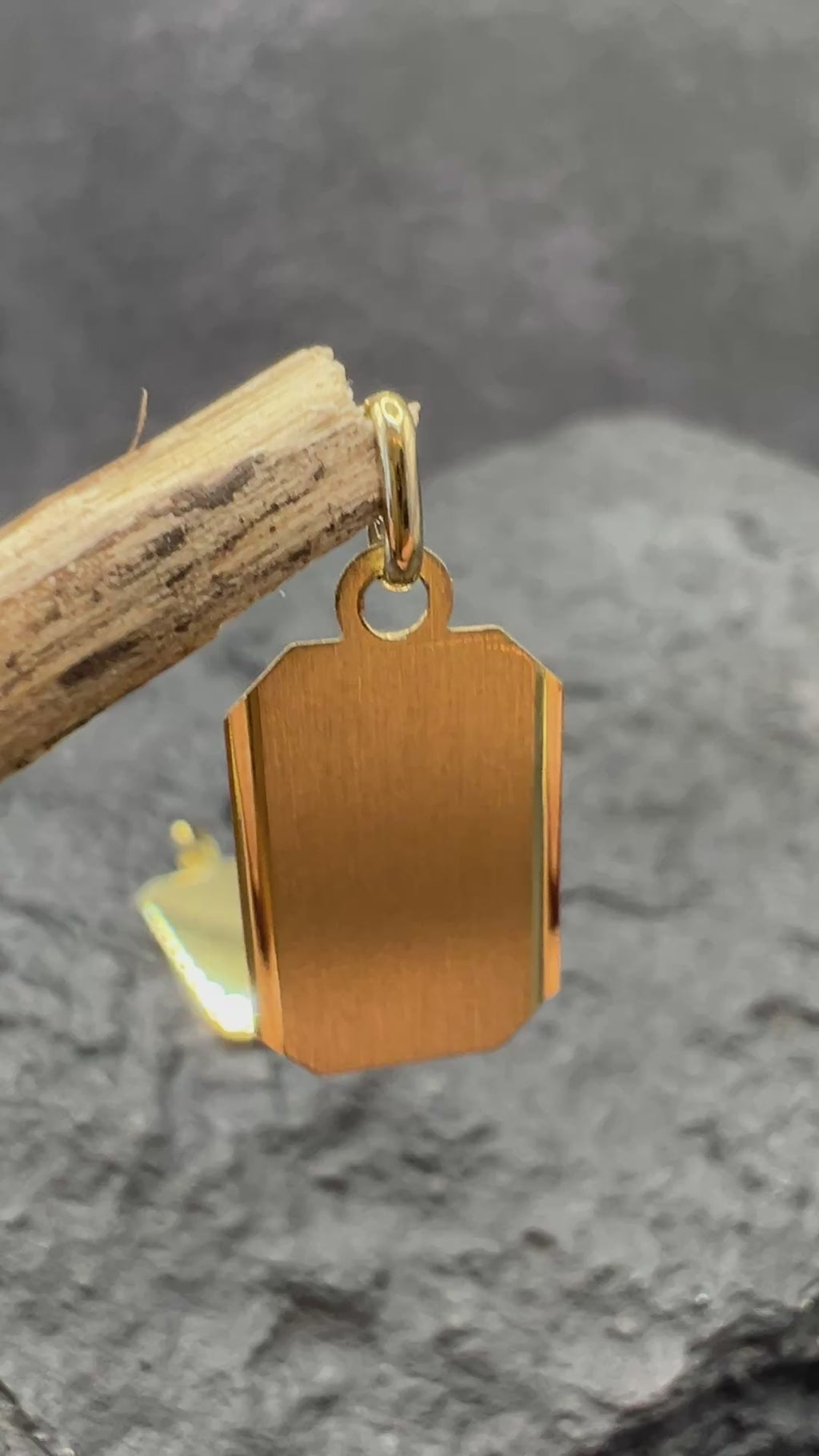Gravurplatten-Kollektion · Sternzeichen · 585 Gelbgold • Unisex