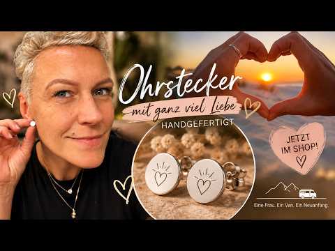 Lieblingsmoment · 925 Sterling Silber Ohrstecker · Gravur möglich · Unisex
